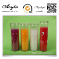 wholesale scented jar candles/ glass religious candle with best price